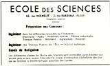 Ecole des sciences