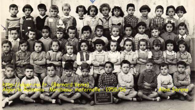 Maternelle, 1955-1956