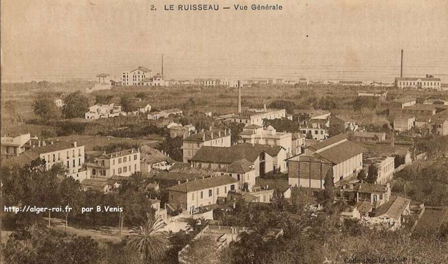 Vue générale sur le Ruisseau