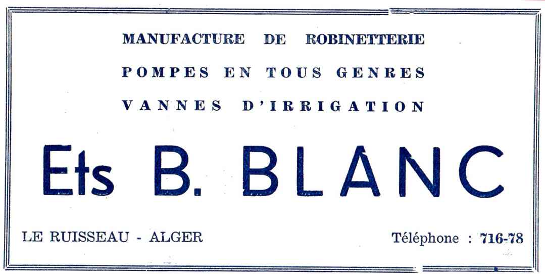 Etablissements B.BLANC