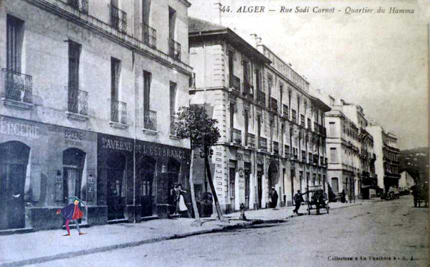 mustapha,rue sadi-carnot,quartier du hamma,taverne de l'esperance