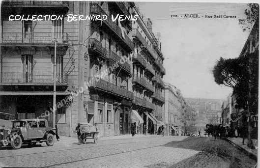 Alger : la rue Sadi Carnot