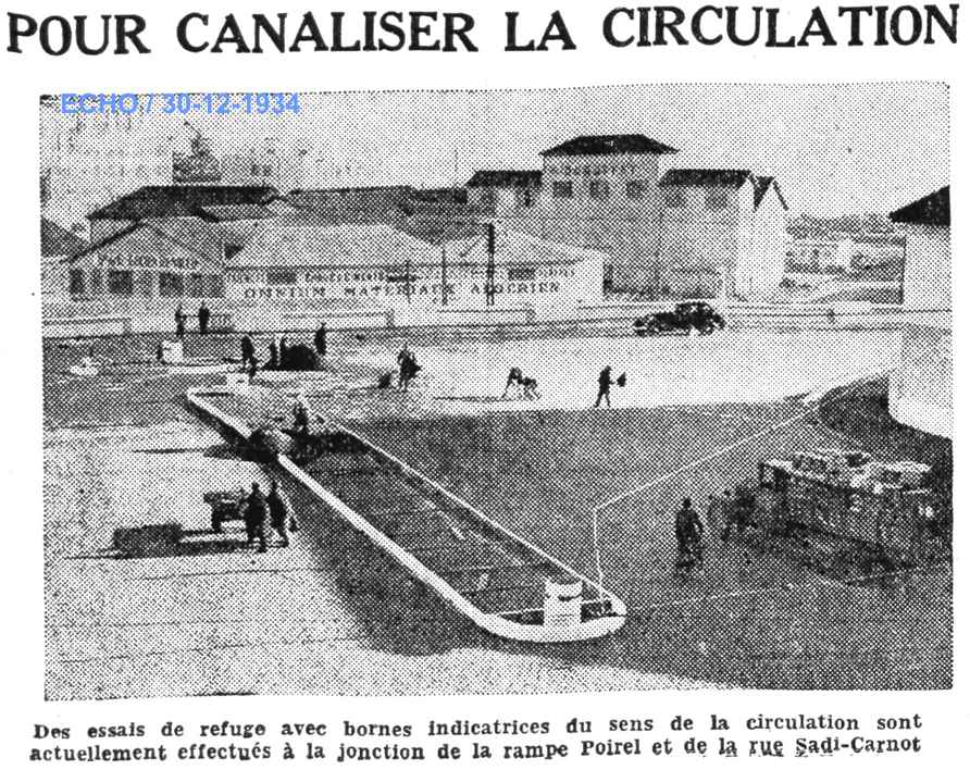 Pour canaliser la circulation