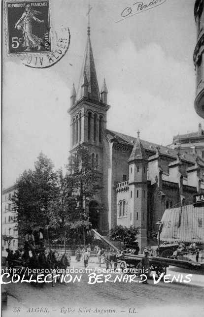 l'église Saint-Augustin , côté droit