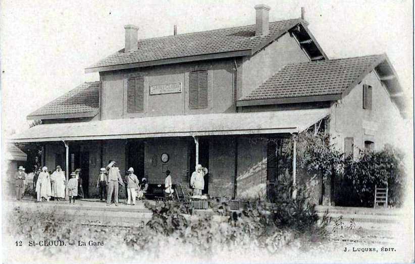 saint-cloud,la gare