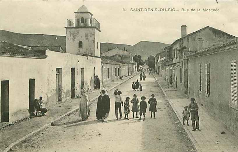 La rue de la mosquée