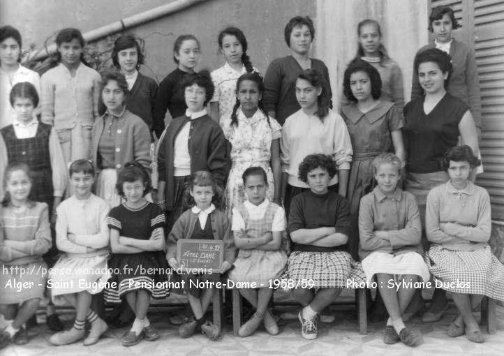 Année scolaire 1958-1959 (prise le 21-04-59)- Classe ??? - 