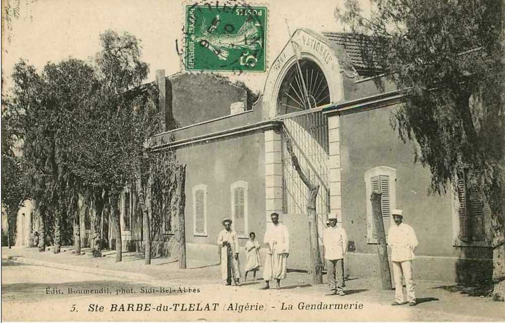 sainte-barbe du tlelat,les gendarmeries