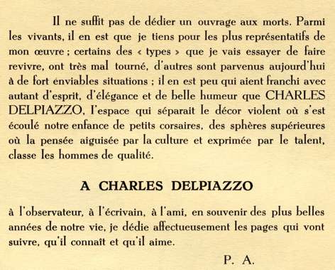 À Charles Delpiazzo