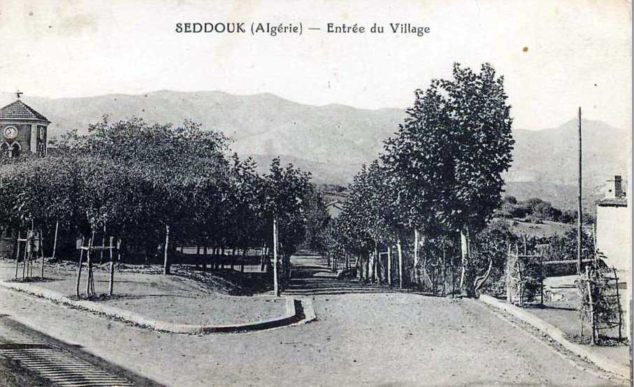 LA SORTIE du VILLAGE, seddouk