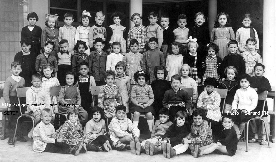 Sétif, maternelle, 1954