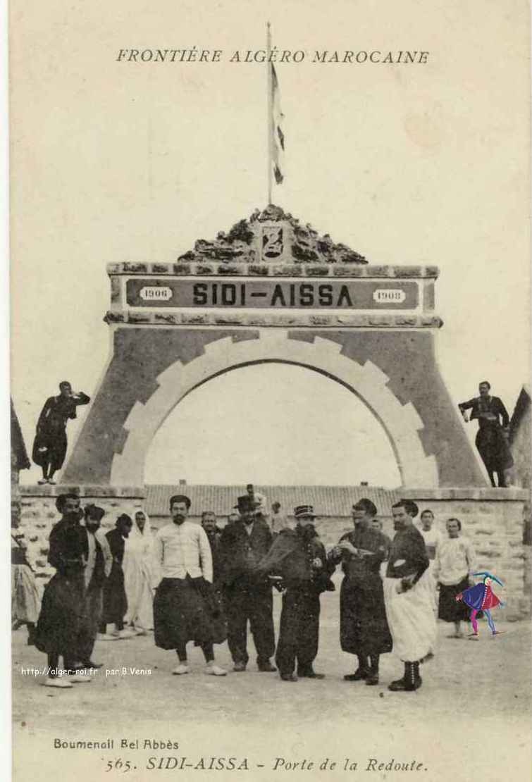 frontière algéro-marocaine :porte de la redoute