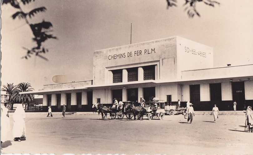 sidi-bel-abbes,la gare plm