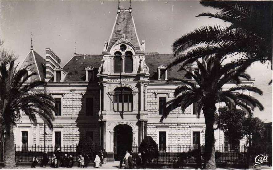 sidi-bel-abbes,la mairie,l'hotel de ville