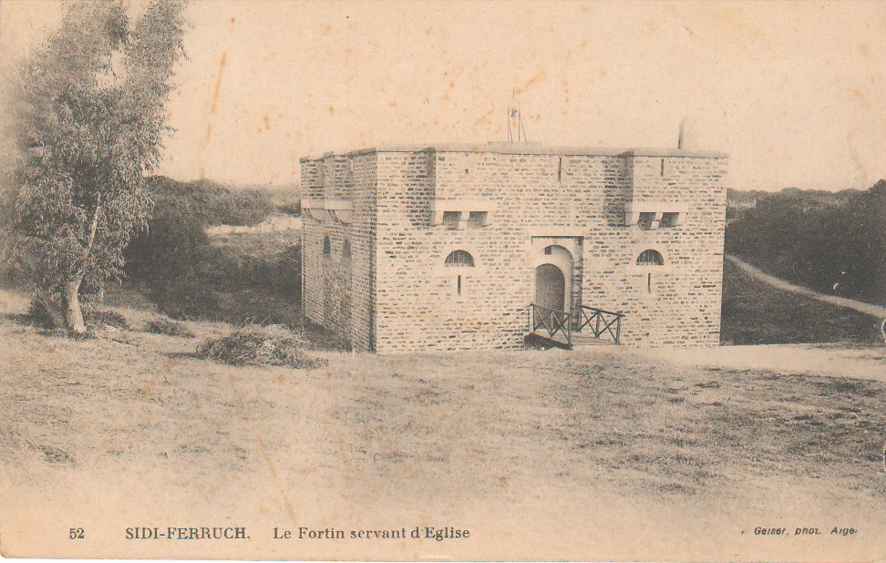 Le fortin servant d'église