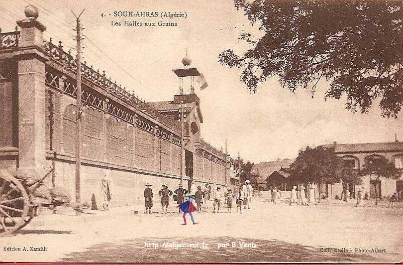 souk-ahras,taghate,la halle aux grains