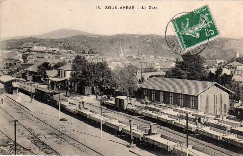 souk-ahras,taghate,la gare