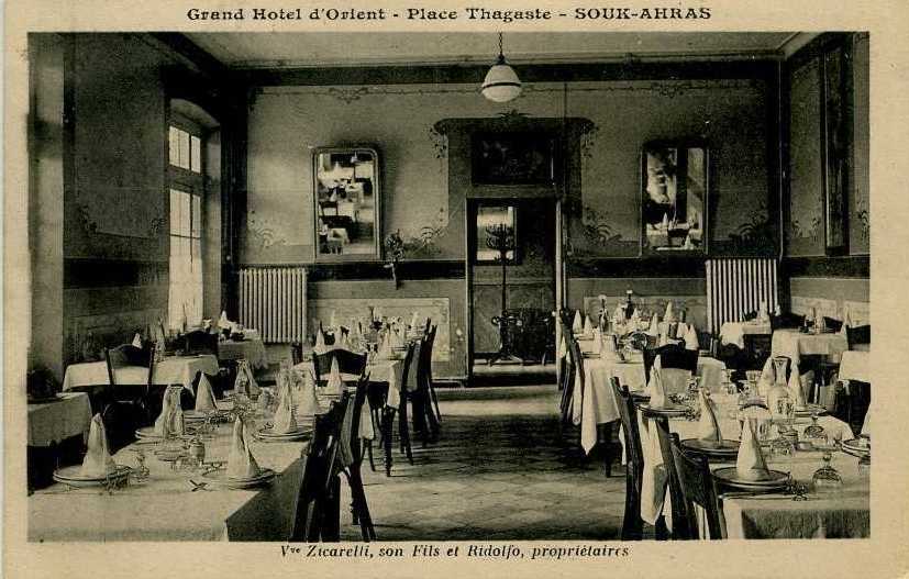 souk-ahras,taghate,le grand hotel d'orient