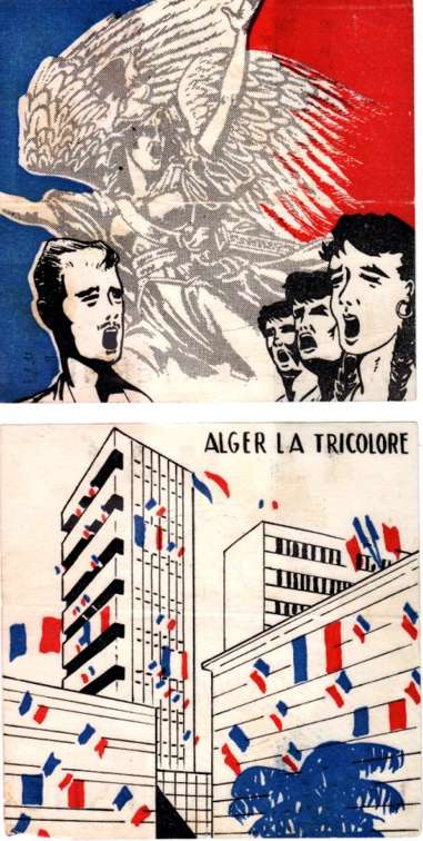 Quelques tracts fêtant le 13 mai...