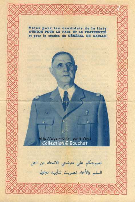 affiche de gaulle