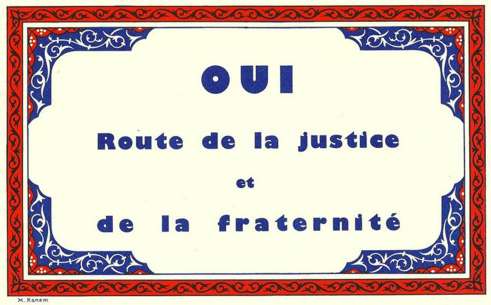 Quelques tracts pour le oui