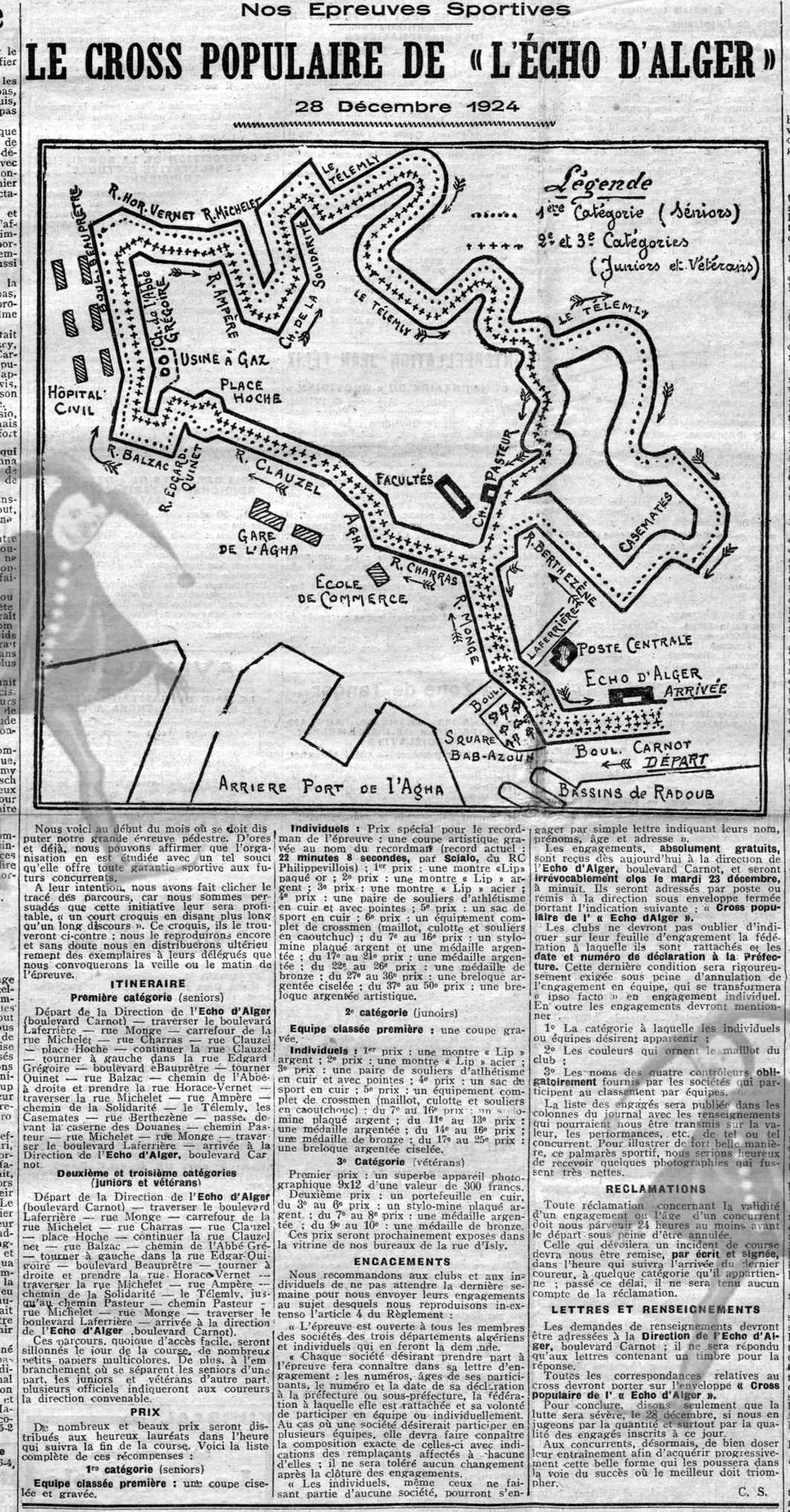 Le cross populaire de l'Echo d'Alger