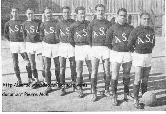 L'équipe de basket de l'A.S.L.