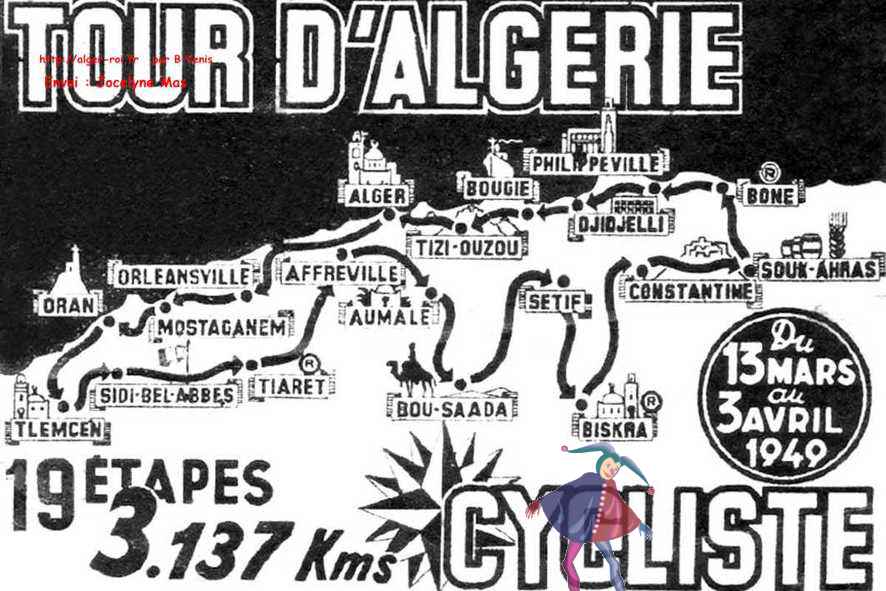 tour algerie 1949