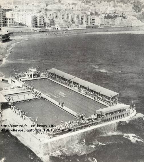 Les piscines du Club des Officiers et la piscine olympique d'El-Kettani, lo