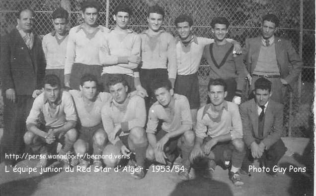 Les juniors du Red Star d'Alger