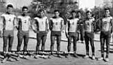 L'équipe de volley de l'ASSMA, 