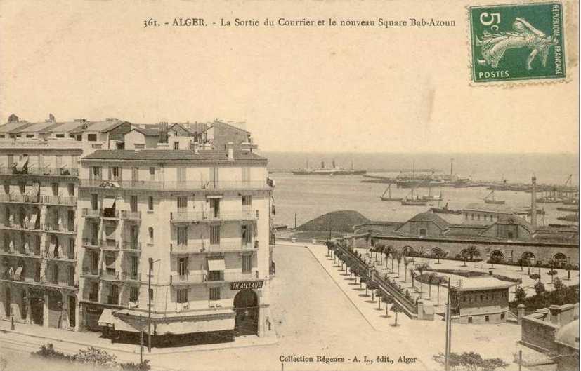 le square Guynemer, le bastion et le plateau des glieres,caserne des isoles