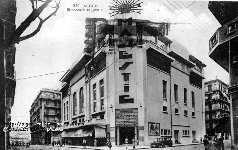 La brasserie "Majestic" et le Majestic