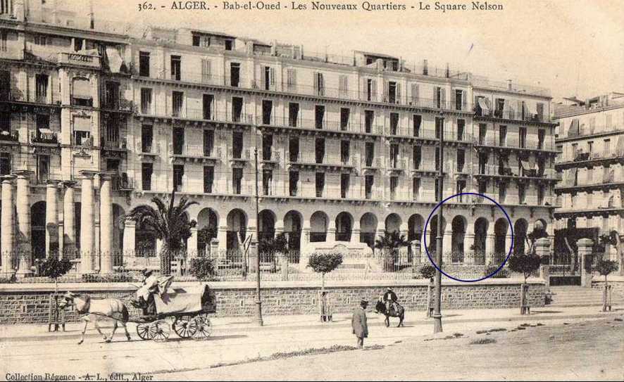 Les nouveaux quartiers , Bab -el-Oued,square nelson