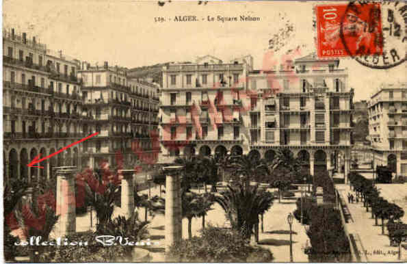 Alger : le square Nelson 