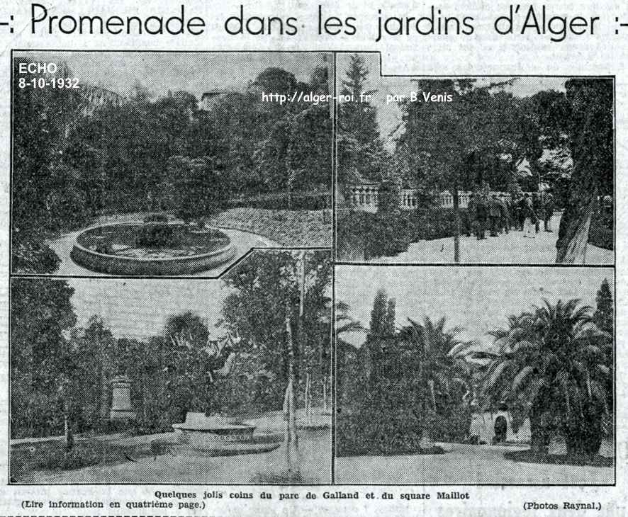 Promenades dans les jardins d'Alger