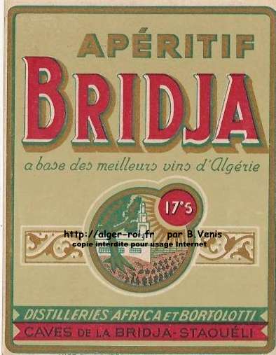 APERITIF BRIDJA,Africa et Bortolotti