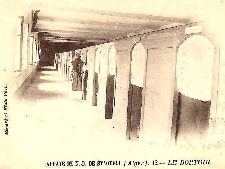 abbaye de staoueli, le refectoire,les dortoirs et l'hotellerie