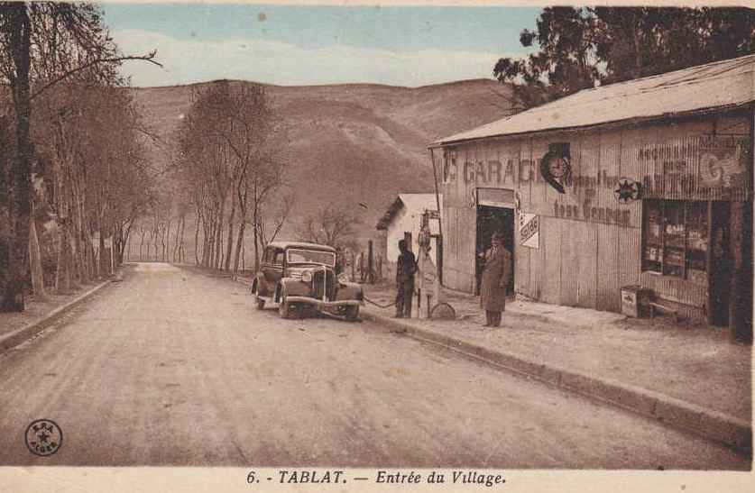 tablat,entree du village