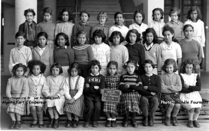 école Fort l'Empereur - CM1, 1952-1953