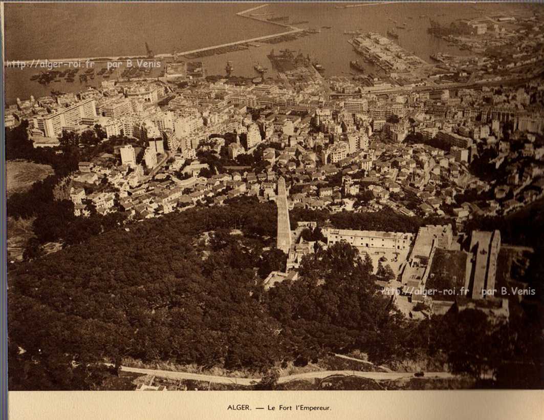 les tagarins,le fort l'empereur,vue aerienne