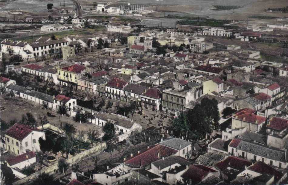 tebessa,ville d'algerie,vue aerienne