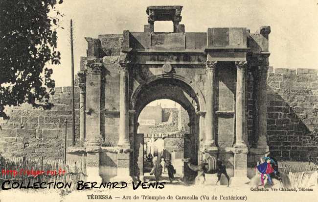 tebessa,arc de triomphe de caracalla