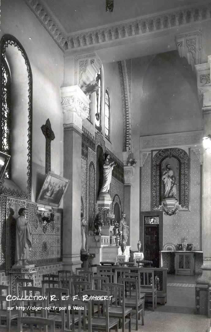 Aile gauche, transept