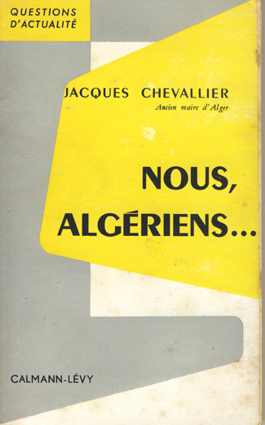 couverture Nous, Algériens