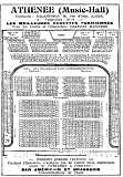 PLAN de L'ATHÉNÉE - Music-Hall