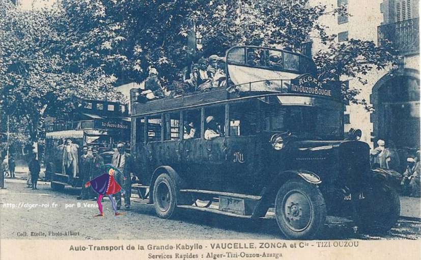 Auto-transport de la grande Kabylie,vaucelle,zonca