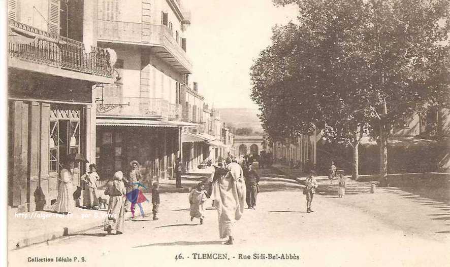 tlemcen,rue sidi-bel-abbes