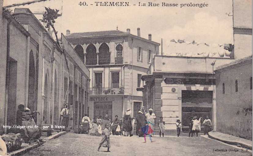 tlemcen,la rue basse prolongee