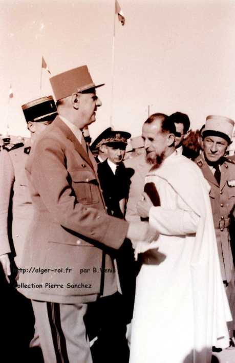 touggourt,venue de de gaulle après mai 1958